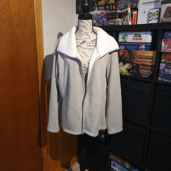 Host Pick Size 2X Plus warm winter fleece zip-up sweater - Picture 7 of 12